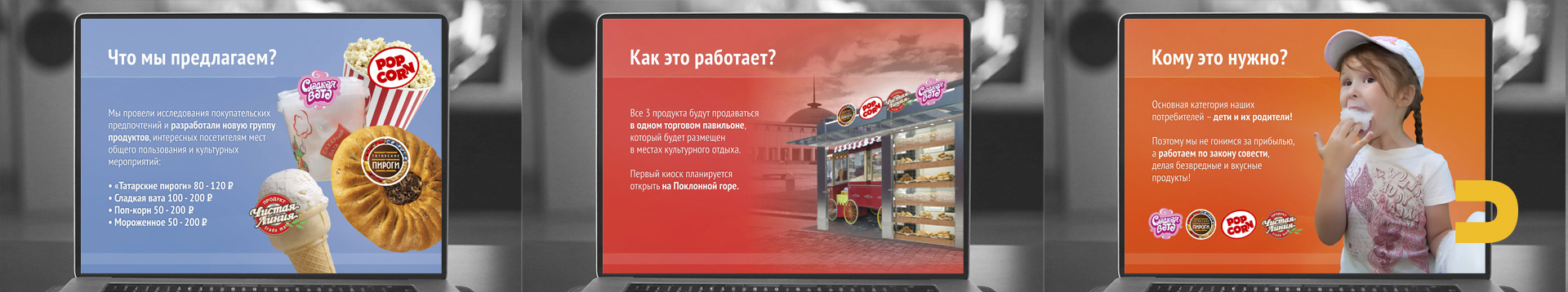 Дизайн презентации розничной продажи татарских пирогов